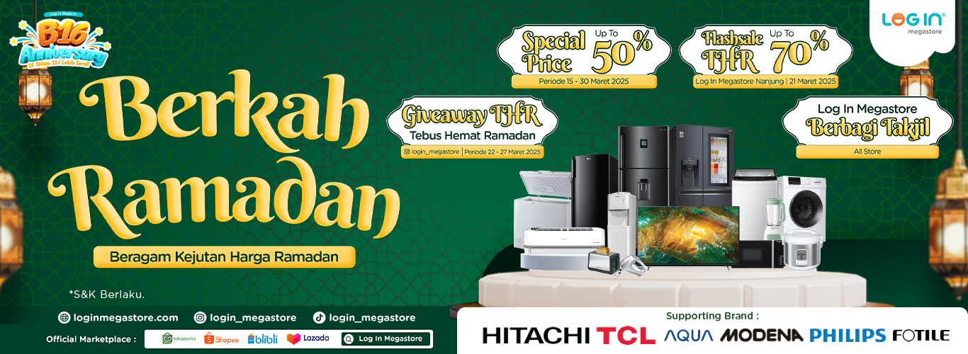 Banner Berkah Ramadhan - Login Megastore